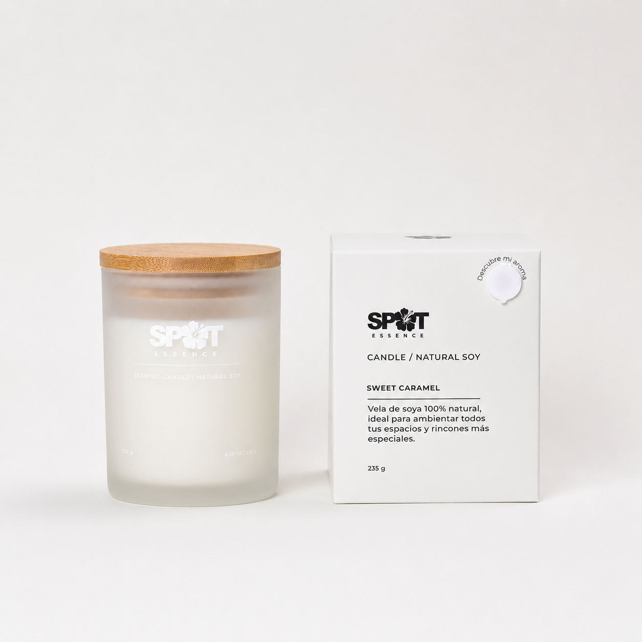 Vela Soya Sweet Caramel Spot Essence