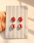 Pendientes Coral